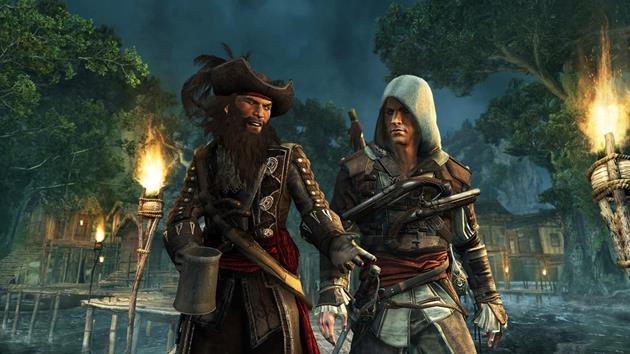 Barbe-Noire et Kenway