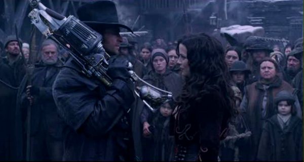 Van Helsing: Van Helsing (Hugh Jackman) et Anna (Kate Beckinsale)